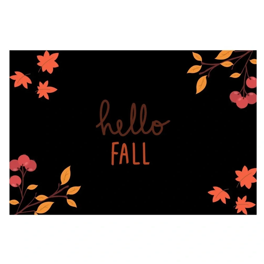 Set of 10 Fall Themed Cards